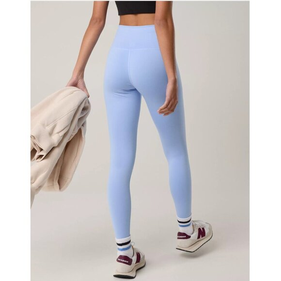 OFFLINE By Aerie The Hugger High Waisted Legging in Ocean Sky Size Small - Picture 2 of 9